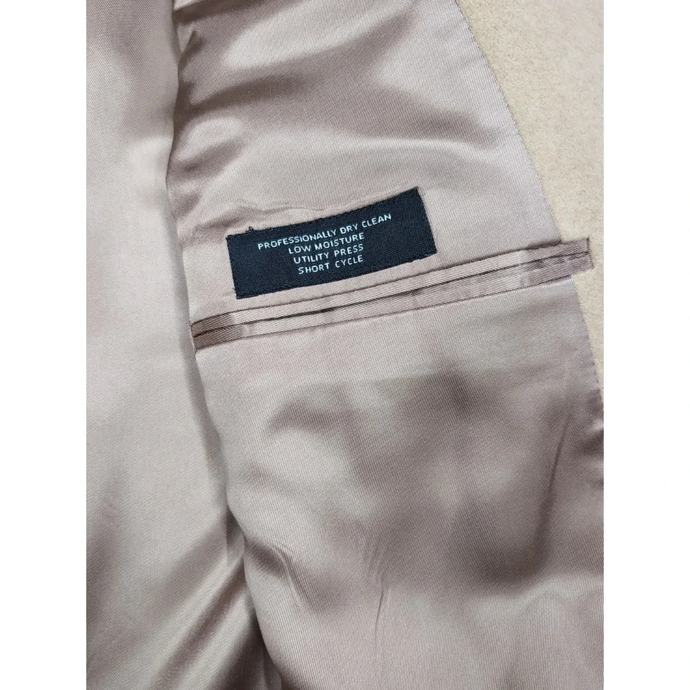 Jos A Bank 46R 100% Camel‎ Hair Mitchell Sport Coat 3 Button Blazer Suit Jacket